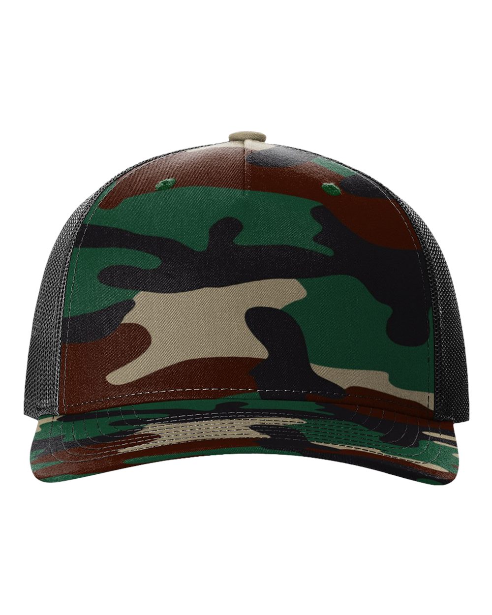 Richardson 112PFP — Green Camo/Black