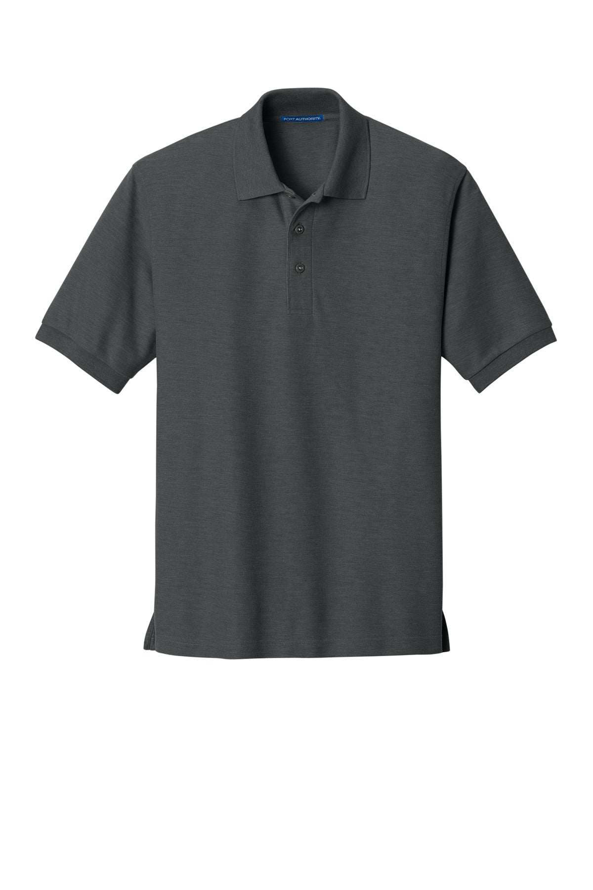 Port Authority K500 — Charcoal Heather Grey