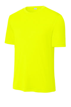 Custom Printed Performance Tee — Sport-Tek ST350 — Neon Yellow