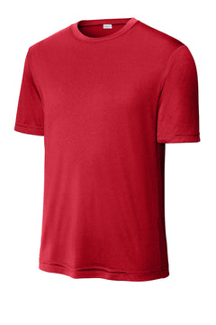 Custom Printed Performance Tee — Sport-Tek ST350 — True Red