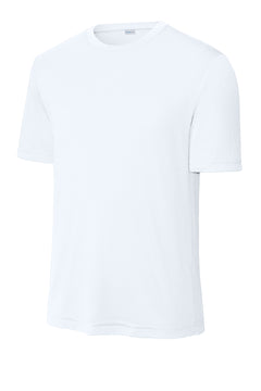Custom Printed Performance Tee — Sport-Tek ST350 — White