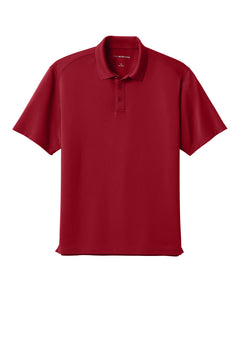 Custom Embroidered Performance Pique Polo — Port Authority K240 — Rich Red