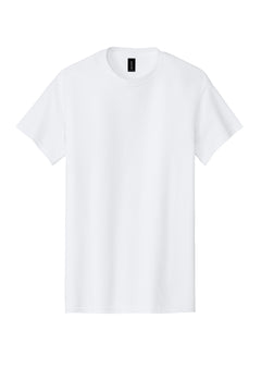 Custom Printed Work Tee — Gildan 5000 — White