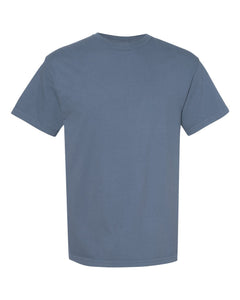 Custom Printed Heavyweight Tee — Comfort Colors 1717 — Blue Jean