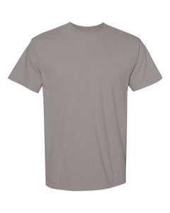 Custom Printed Heavyweight Tee — Comfort Colors 1717 — Grey