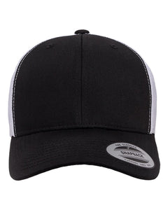 Yupoong 6606 — Black/White