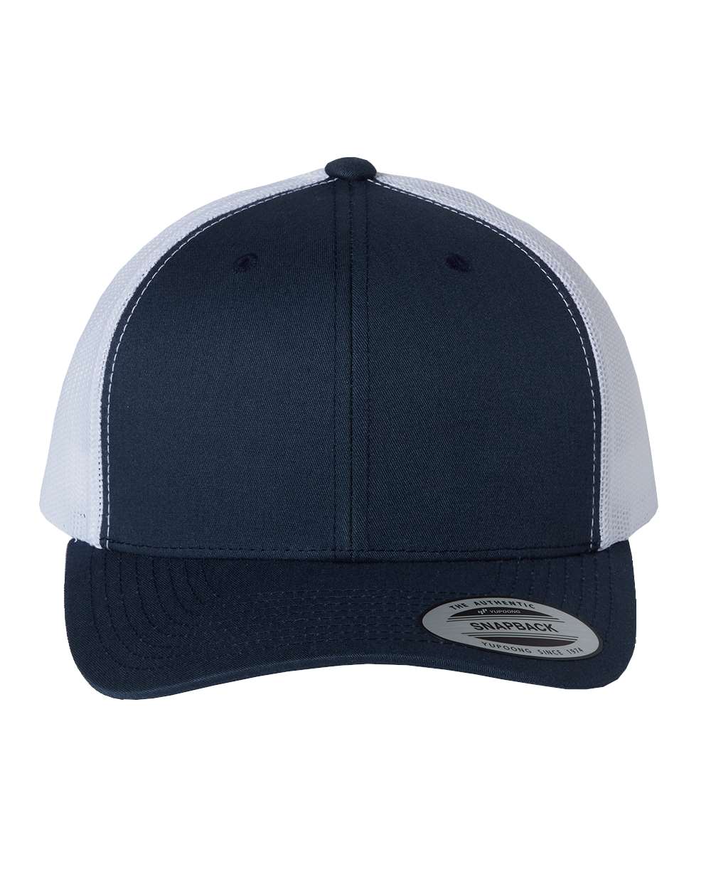 Yupoong 6606 — Navy/White