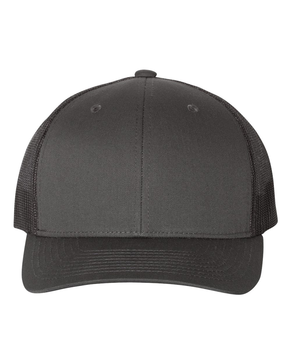 Yupoong 6606 — Charcoal/Black