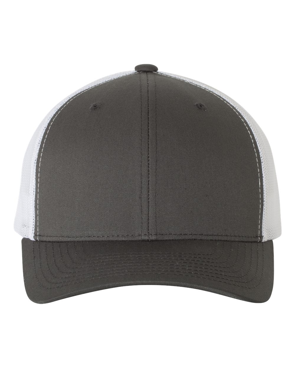 Yupoong 6606 — Charcoal/White