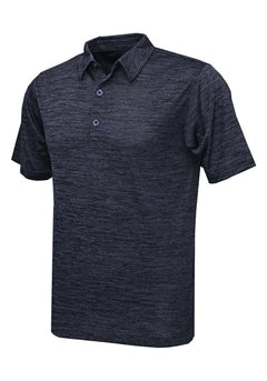 Custom Embroidered Vintage Polo — BAW DT10 — Navy