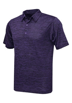 Custom Embroidered Vintage Polo — BAW DT10 — Purple