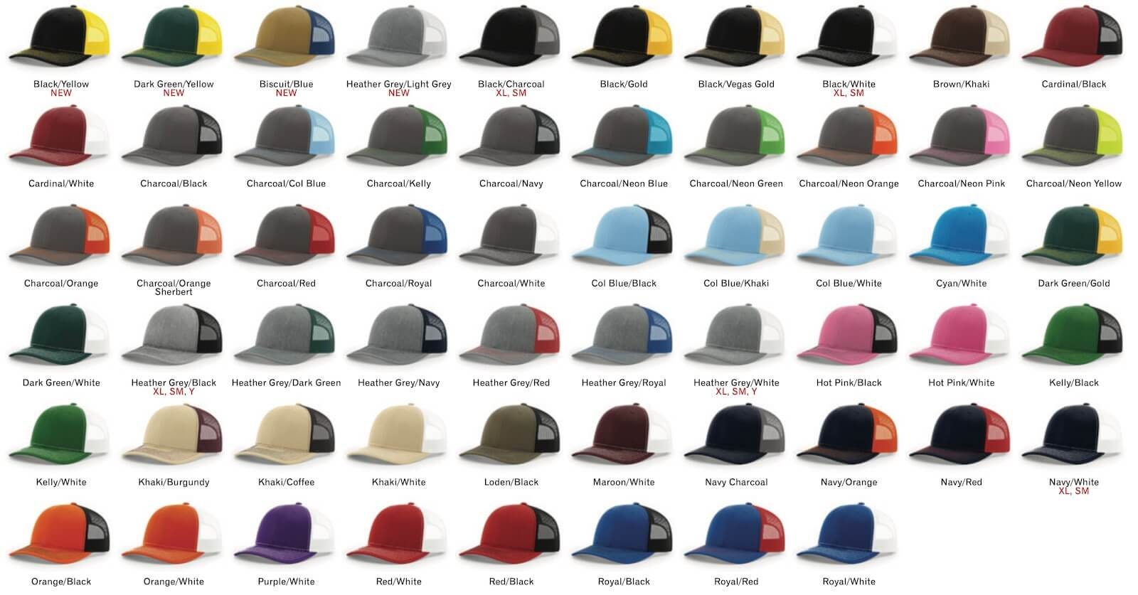 Richardson 112 hat with Asphalt Milling Machine leather patch