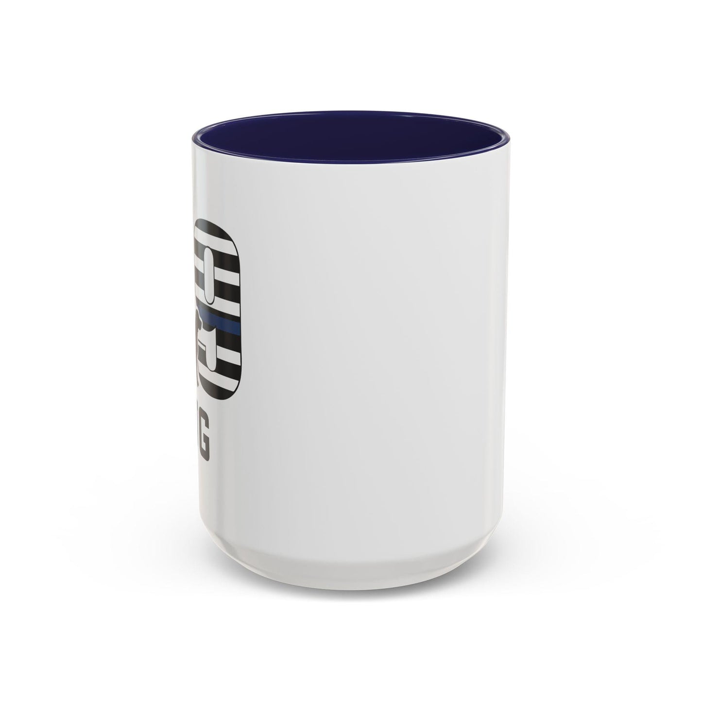 Customizable K9 Silhouette Mug | Personalized Police K9 Name, Coffee Cup