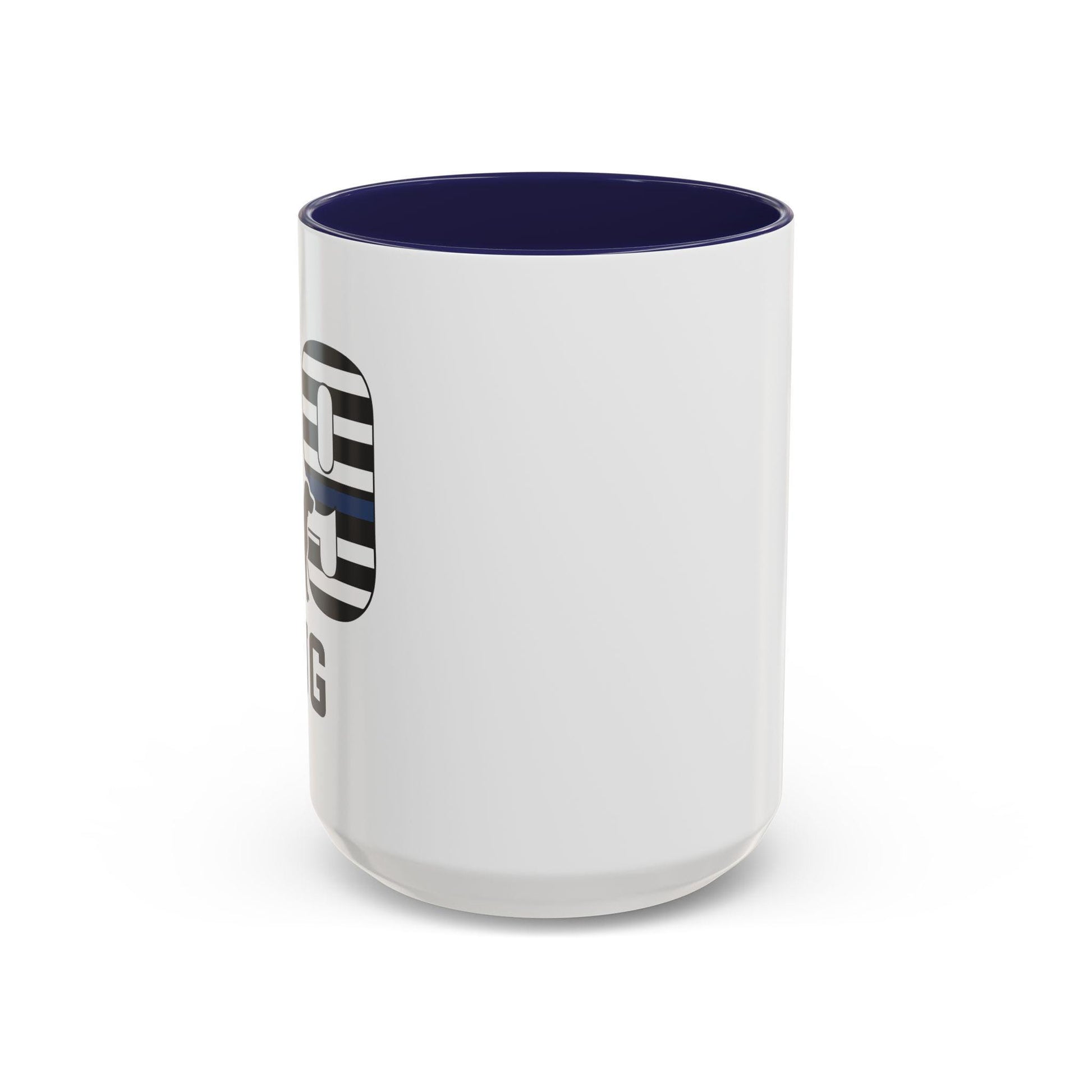 Customizable K9 Silhouette Mug | Personalized Police K9 Name, Coffee Cup