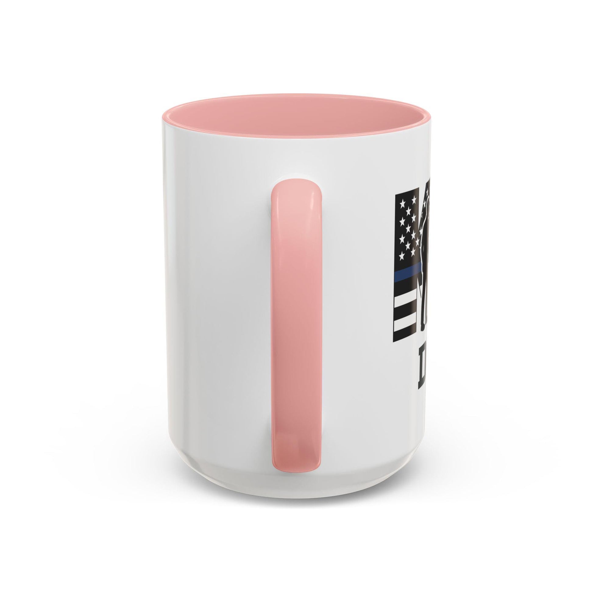 Customizable K9 Silhouette Mug | Personalized Police K9 Name, Coffee Cup