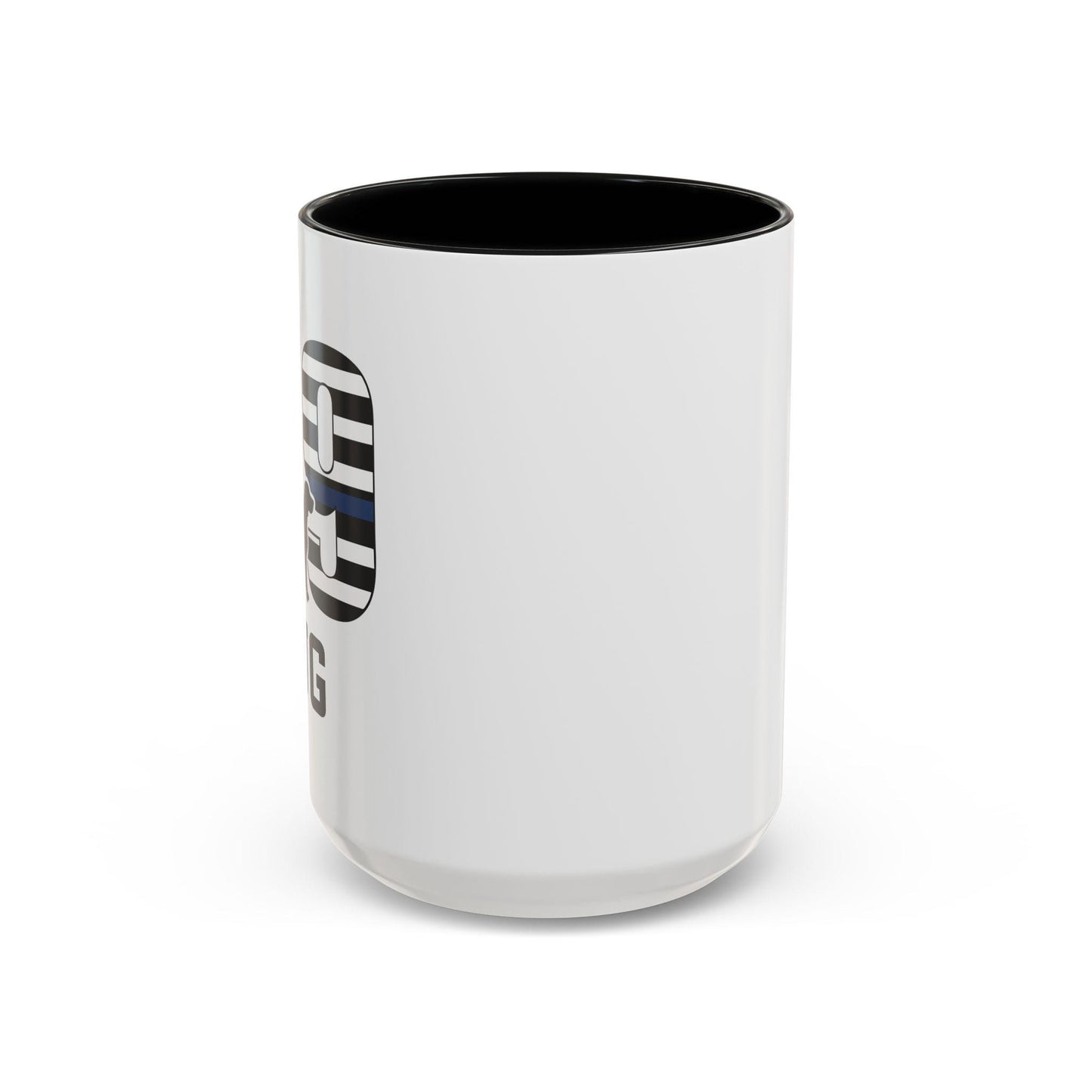 Customizable K9 Silhouette Mug | Personalized Police K9 Name, Coffee Cup