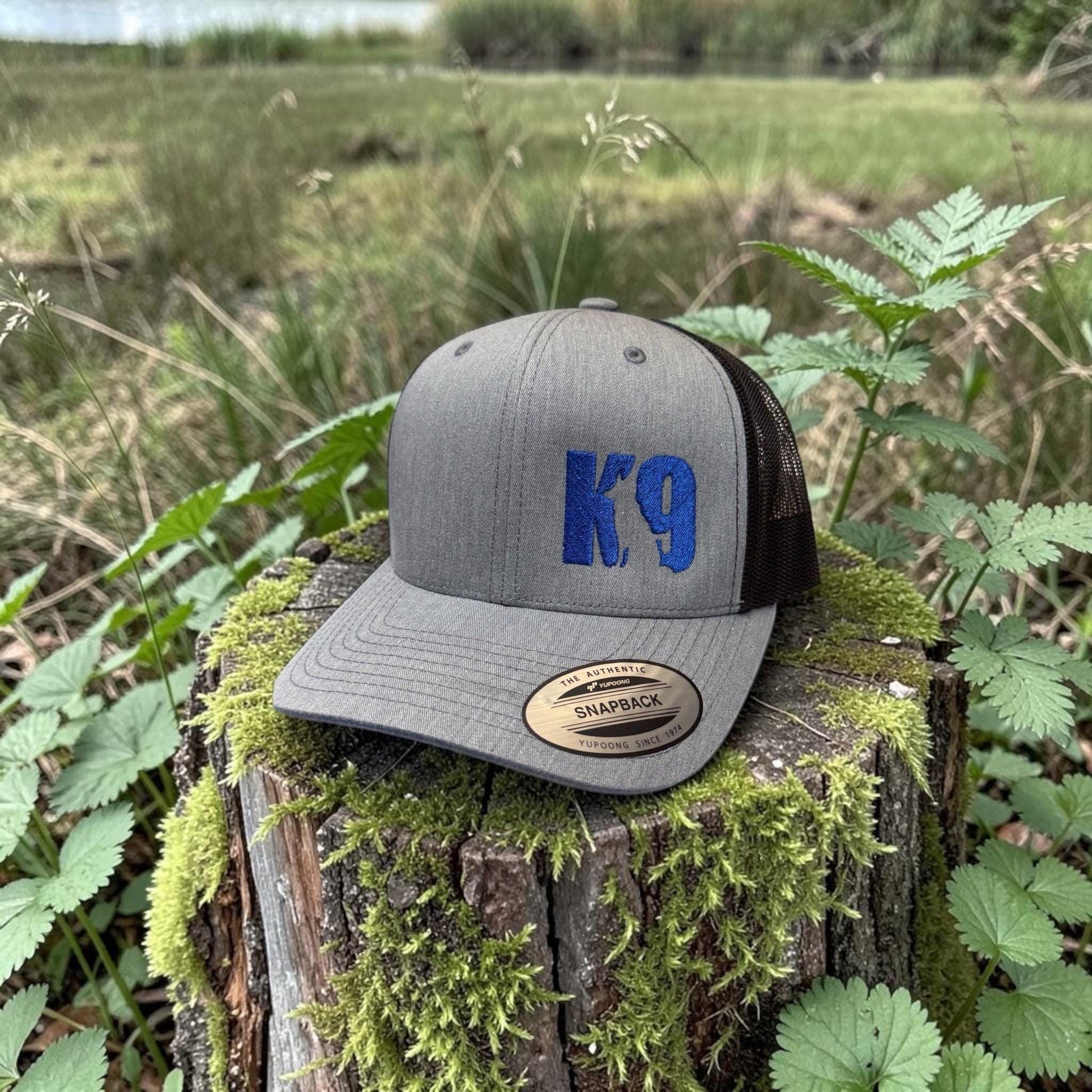 Richardson 112 Embroidered K9 Trucker Hat - Personalized K9 Name