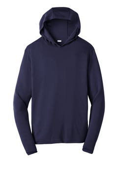 Custom Printed Hooded Performance Pullover — Sport-Tek ST358 — True Navy