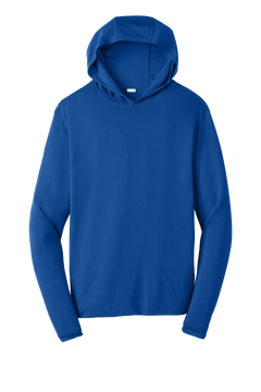 Custom Printed Hooded Performance Pullover — Sport-Tek ST358 — True Royal